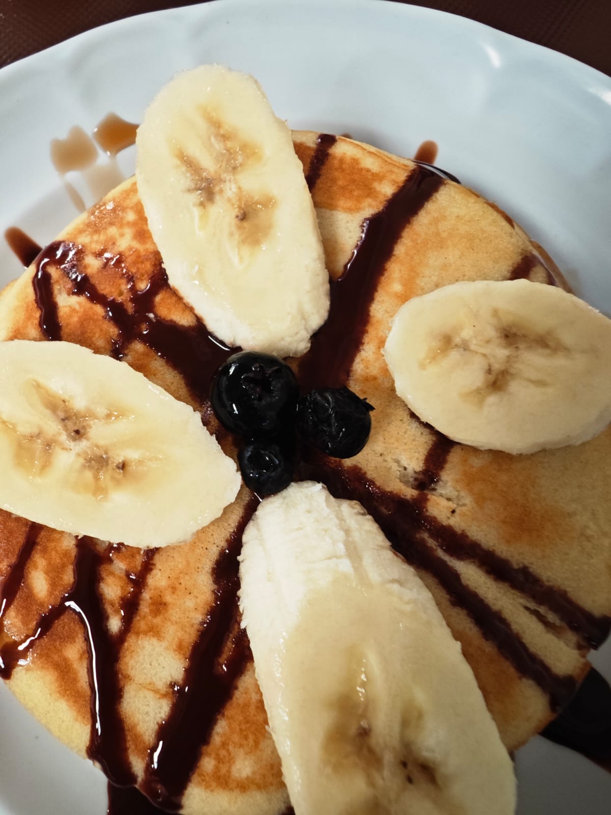 Hotcakes de chocolate